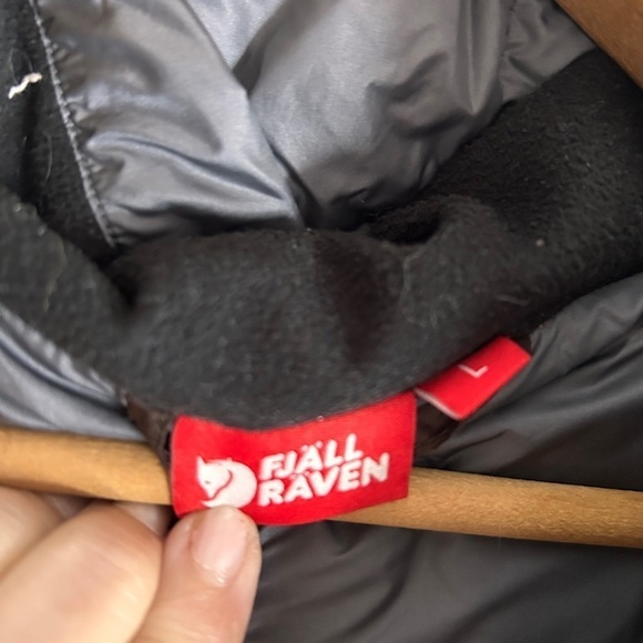 SOLD FjallRaven Snowflake  Parka in Brown Size Large - Picture 12 of 13